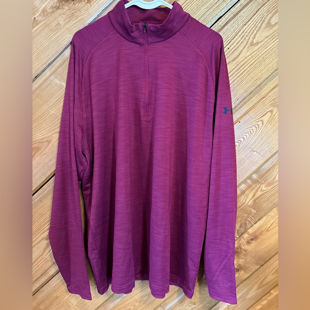 Under Armour pullover with zip XL